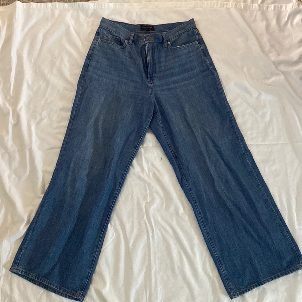 Banana republic wide leg jeans